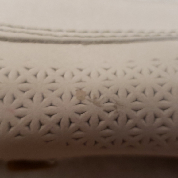 Ralph Lauren Camilla Nubuck slip on mocs, ivory, 7 - Picture 13 of 13